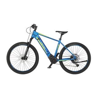 FISCHER MONTIS 6.0i 46cm, 504 Wh Restposten Mountainbike (Laufradgröße: 29 Zoll, Unisex-Rad, blau matt)