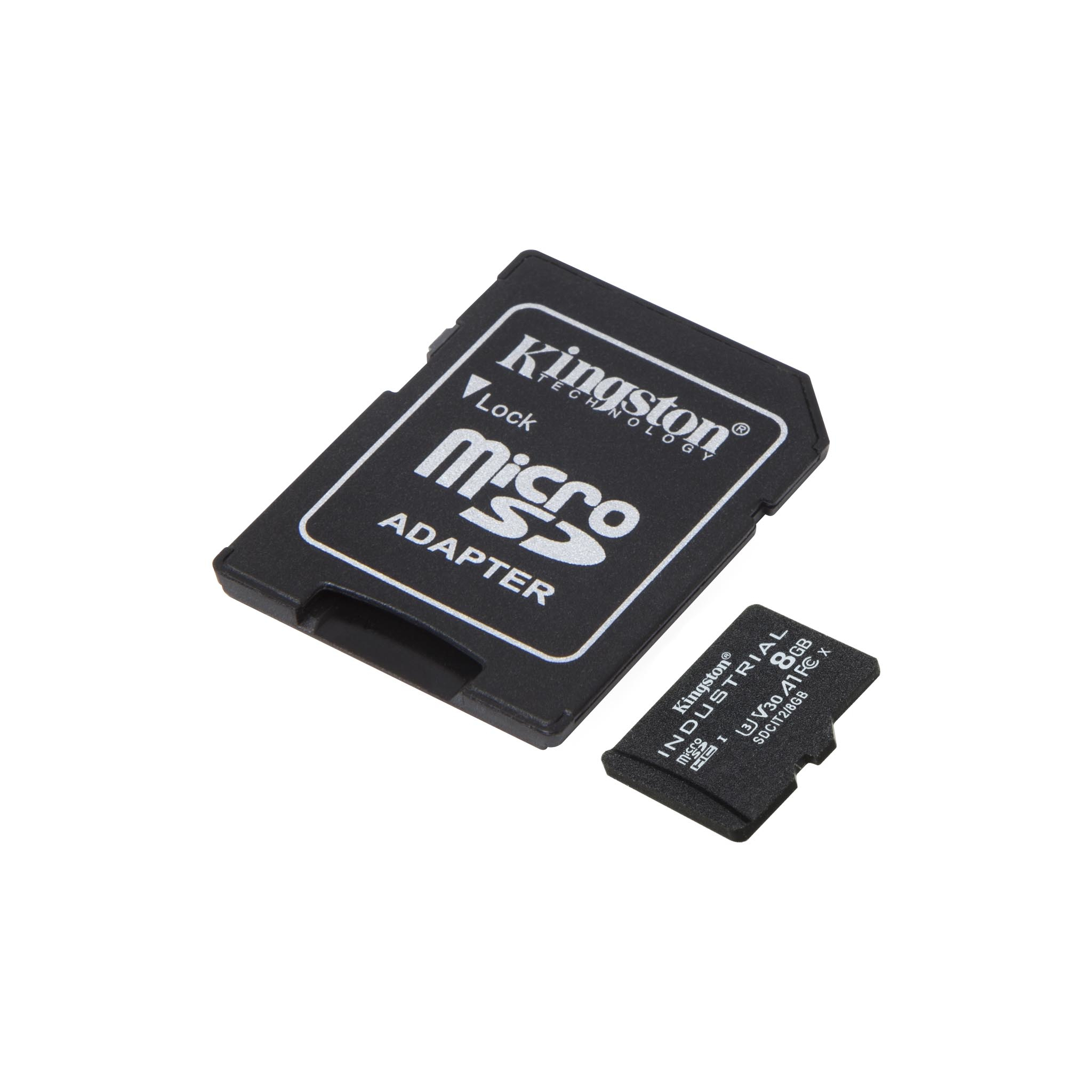 Karta micro Secure Digital High-Capacity (microSDHC) KINGSTON TECHNOLOGY Industrial Czarny