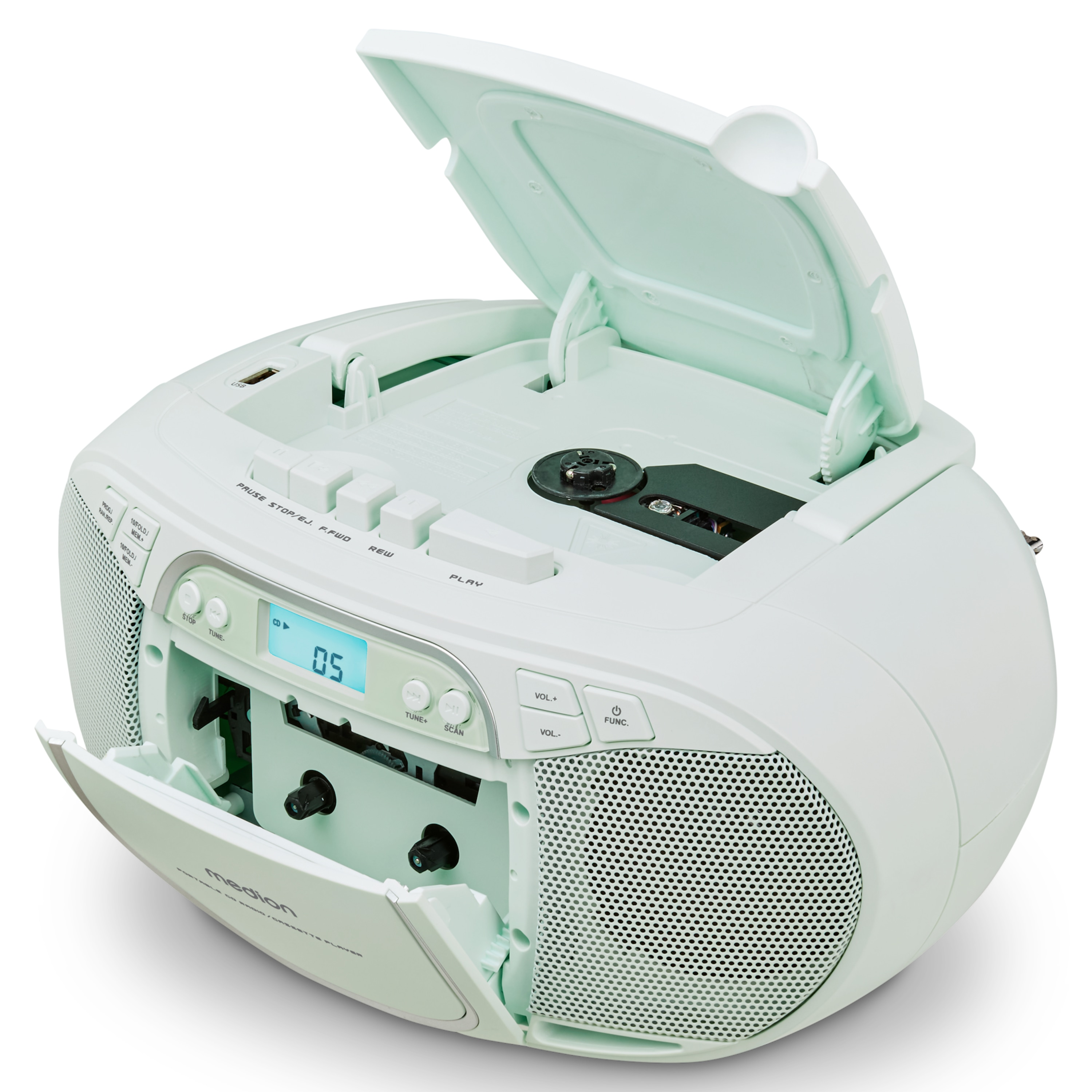 MEDION MD 44176 Radio, grün