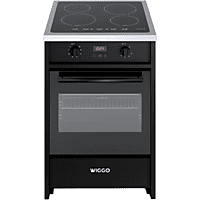 MediaMarkt WIGGO WIO-E621A(BX) Fornuis - Inductie - Gas / Netvoeding - Breedte 60 cm aanbieding