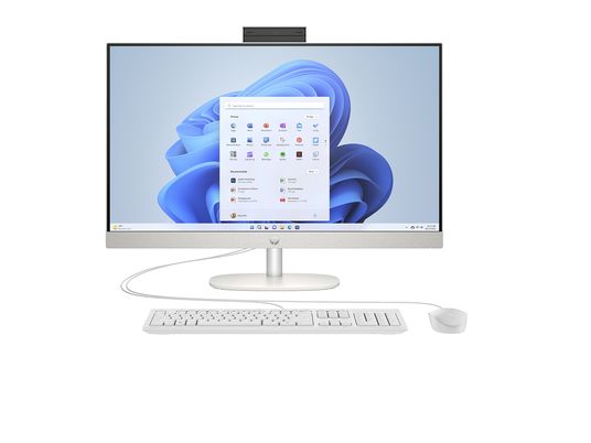 HP 27-cr0402ng, PC-Desktop mit 27,0 Zoll Display,  Prozessor, 16 GB RAM, 0 GB SSD, Weiß
