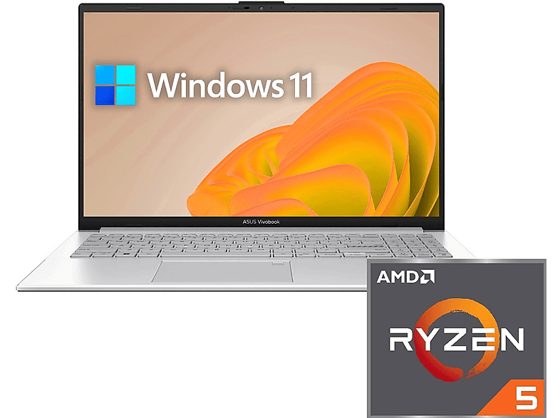 ASUS VivoBook Go 15, OLED, LPDDR5-RAM, Notebook, mit 15,6 Zoll Display ...