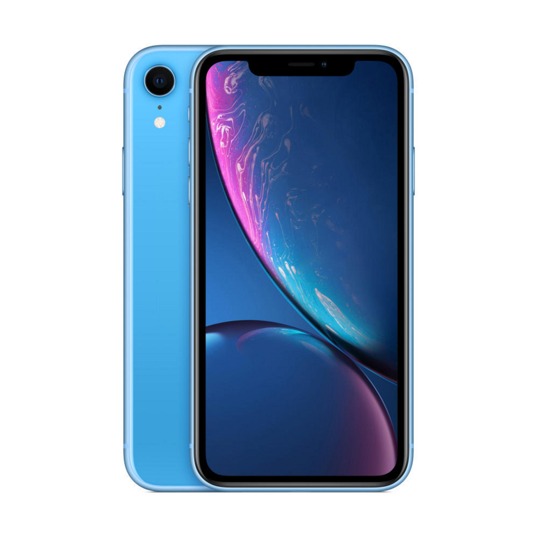 iphone XR 64GB ブルー Apple iPhone XR 64GB Blau- (Generalüberholt) : Amazon.de