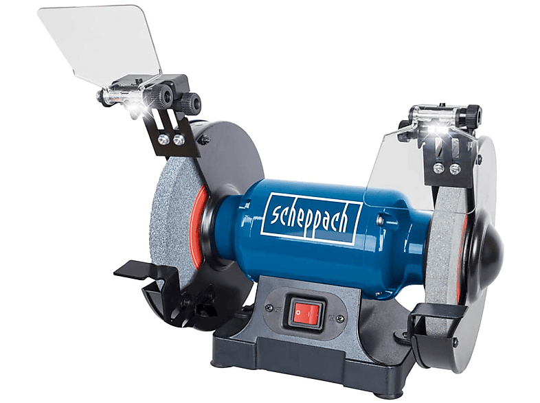 Optimum Dubbele schuurmachine OPTIgrind GU20 230 V (vonkbescherming, onbreekbaar materiaal) 3101515