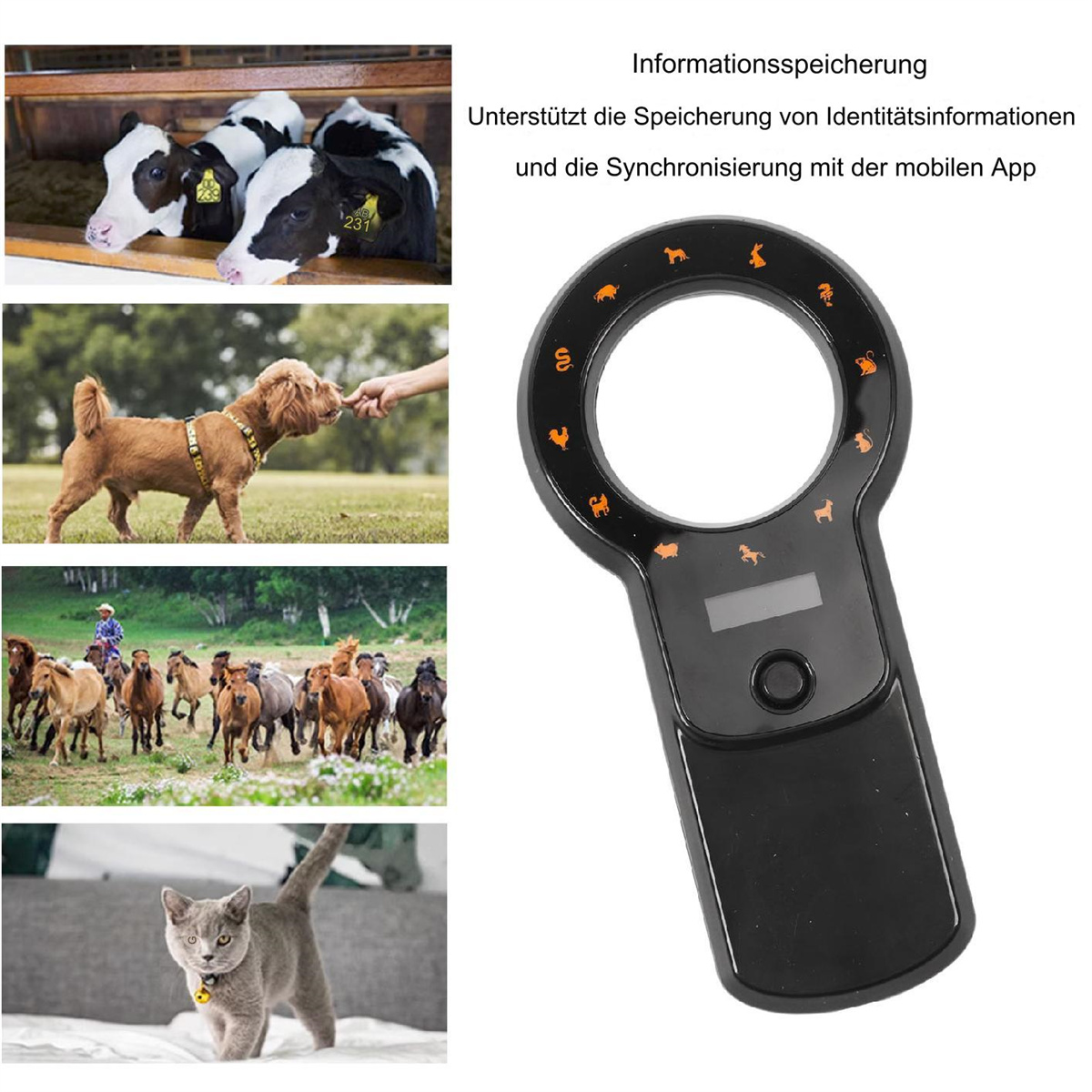 Ein weißer Lautsprecher mit einem rissigen Design. Es hat USB- und andere Anschlüsse und Bedienelemente.