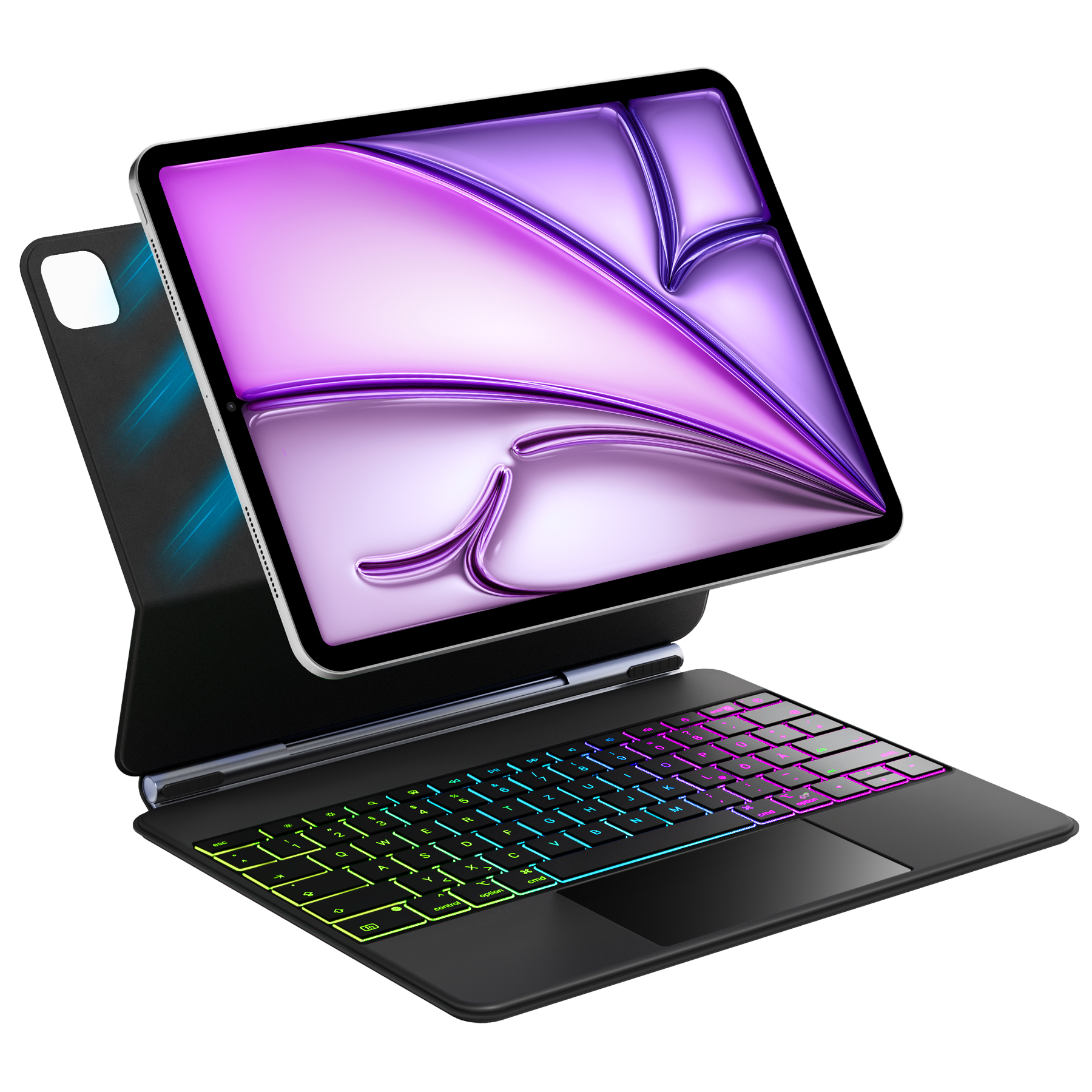 INATECK Magic Keyboard,Tastatur Hülle für iPad Air 13