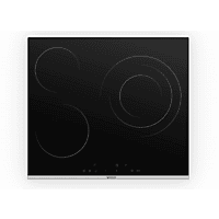 MediaMarkt WIGGO WH-E673GC(B) Keramische kookplaat - Inbouw - Inductie - Breedte 58 cm - Gas / Netvoeding aanbieding