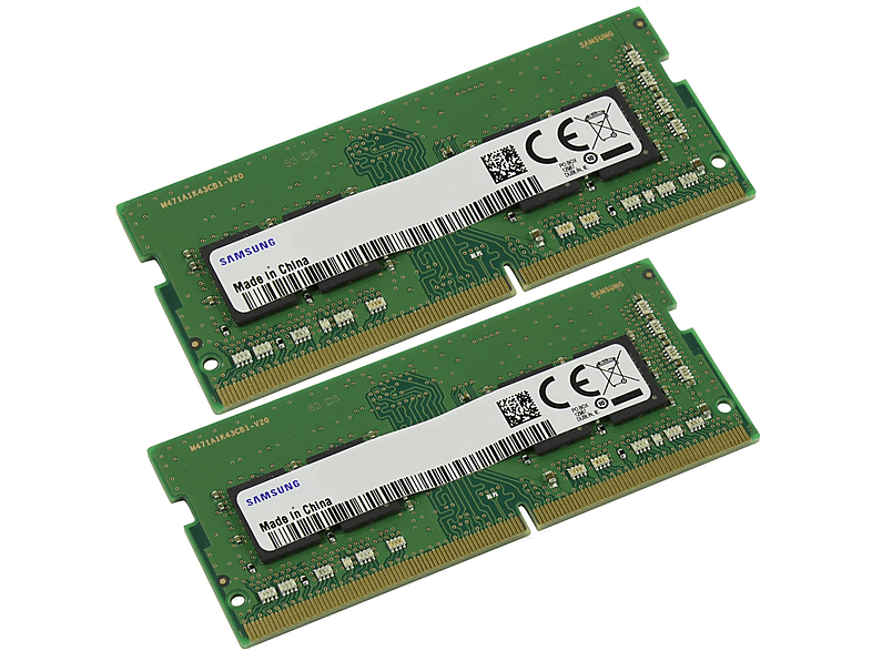 SAMSUNG 16GB RAM (2x 8GB) DDR4 SO-DIMM PC4-25600 3200MHz ...