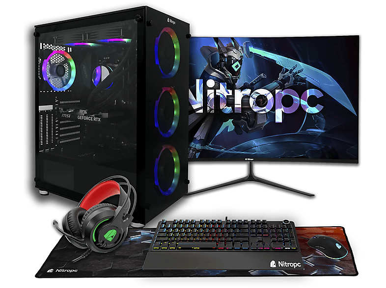 PC Gaming - NITROPC Pack Platinum Plus