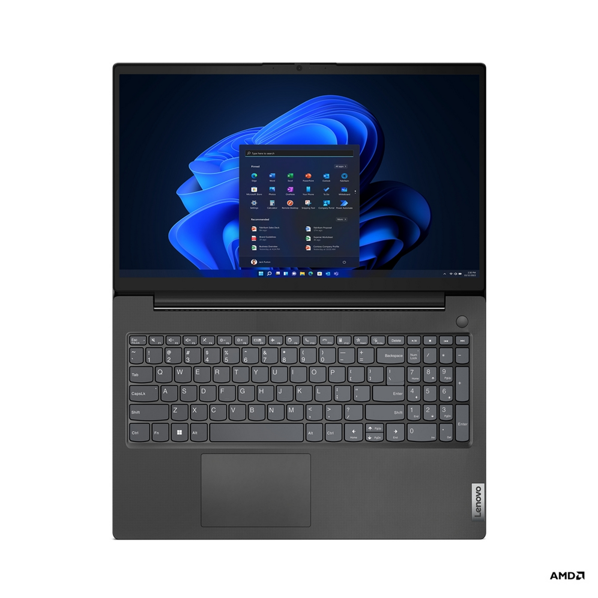 Un laptop che mostra uno schermo con l'interfaccia di Windows. Sono visibili anche la tastiera e il touchpad.