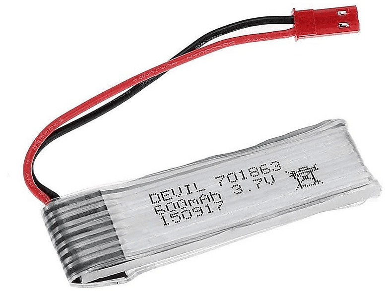 Accessoire modélisme Yunique GREEN-CLEAN-POWER Batterie Lipo Rechargeable 2 Pièces 7.4V 700mAh