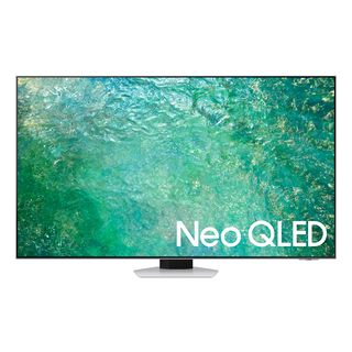 TV Neo QLED 85" - SAMSUNG TQ85QN85CATXXC, UHD 4K, Neural Quantum Processor 4K, Smart TV, DVB-T2 (H.265), Bright Silver