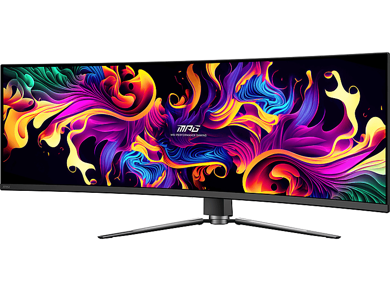 MSI MPG 491CQP QD-OLED 49 inç DQHD 0,03 ms 144 Hz 49 inc Siyah