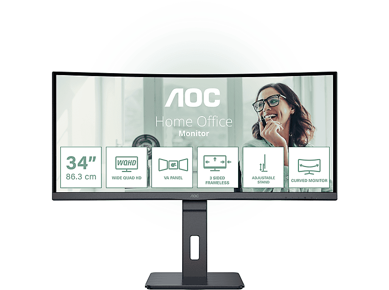 Monitor gaming - AOC CU34P3CV MPN