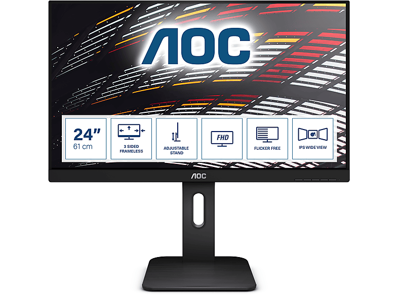 AOC X24P1 24 Zoll WUXGA Monitor (4 ms Reaktionszeit , 60Hz , 60 Hz nativ)