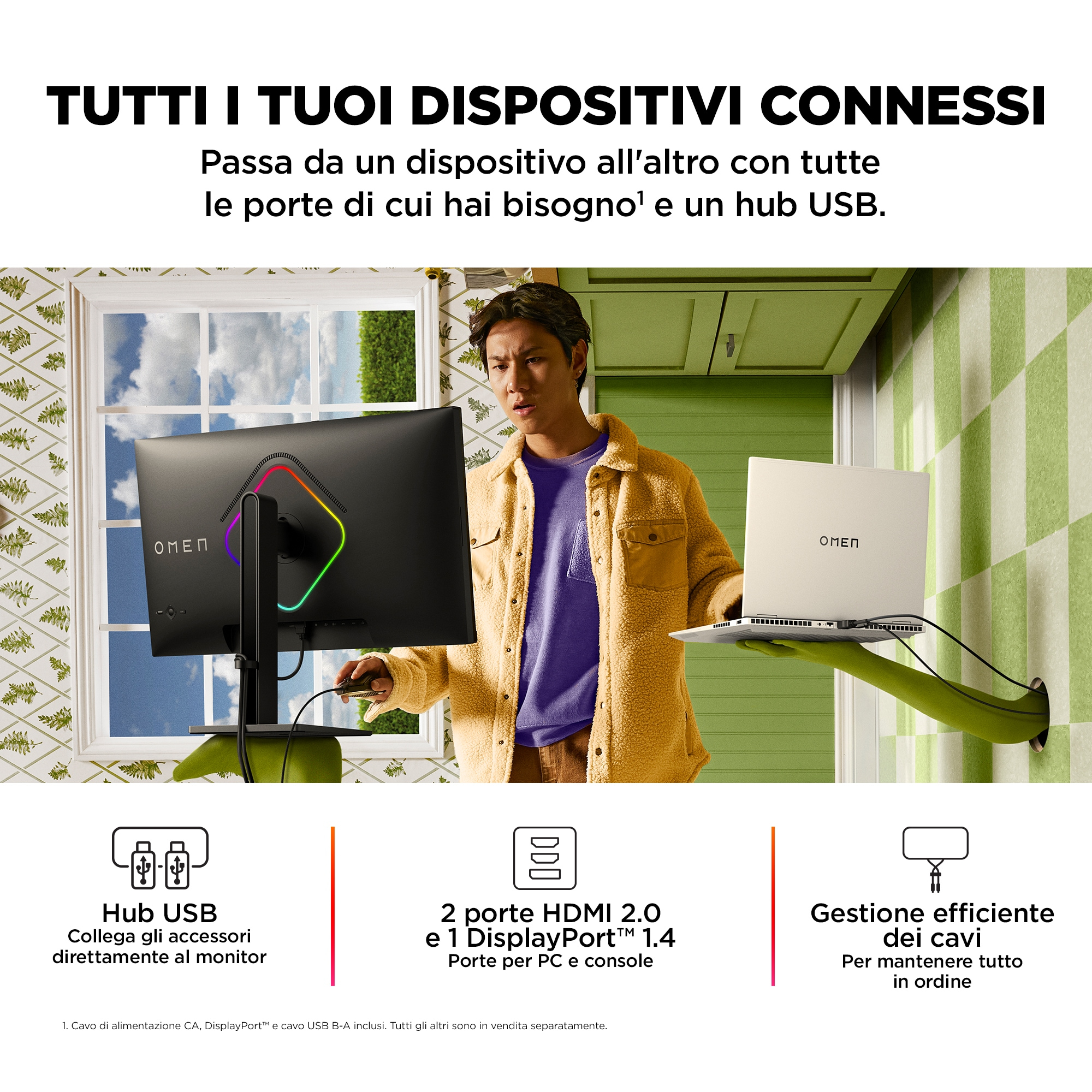 27-calowy monitor iiyama G-MASTER z czerwono-czarnym designem i sceną z gry.