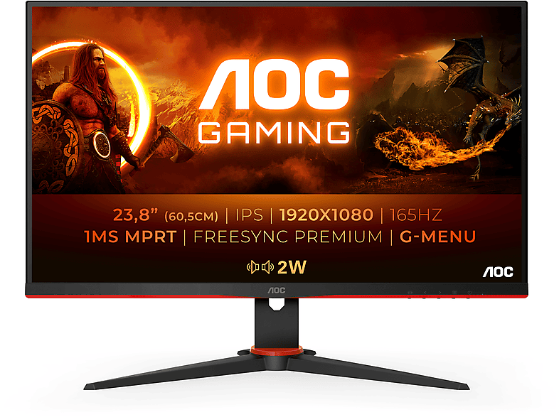 Monitor gaming - AOC 24G2SPAE/BK-RAS