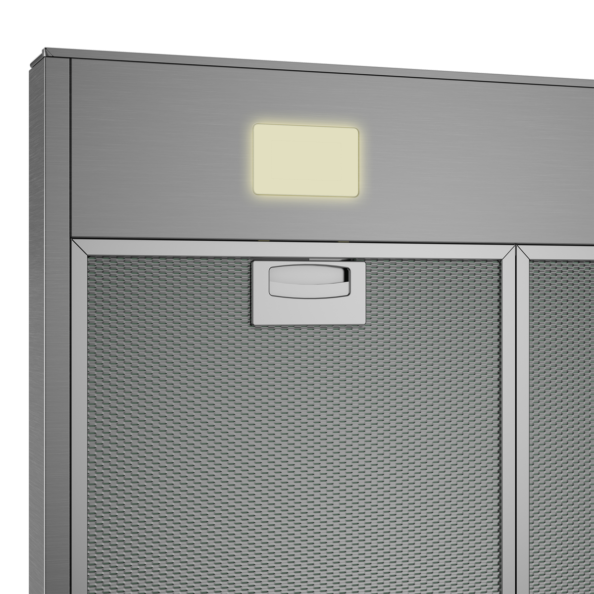 Campana decorativa - BEKO BEKBHCB96641BBHS, 3 velocidades, 430 m³/h, 898 mm, Color Inox