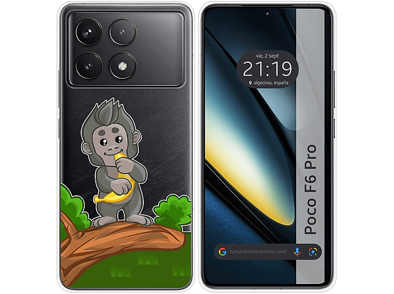 Funda móvil - TUMUNDOSMARTPHONE Poco F6 Pro 5G, Compatible con Xiaomi ...