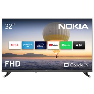 NOKIA FN32GE320 LED TV (Flat, 32 Zoll / 80 cm, Full-HD, SMART TV, Ambilight, Google TV)