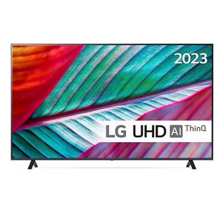 TV LED 86'' - LG 86UR76006LC.AEU, UHD 4K, Inteligente α5 4K Gen6, Smart TV, DVB-T2 (H.265), Negro