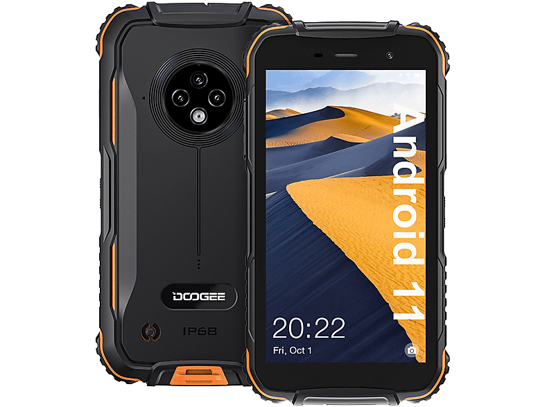 DOOGEE S35T 3GB 4350mAh 4G Android 11 64 GB Orange Dual SIM | MediaMarkt