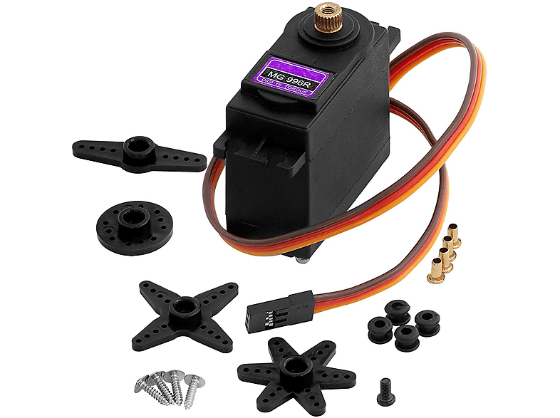 Servomotore DS3225 25KG Alta Coppia | Full Metal | Per Robotica e