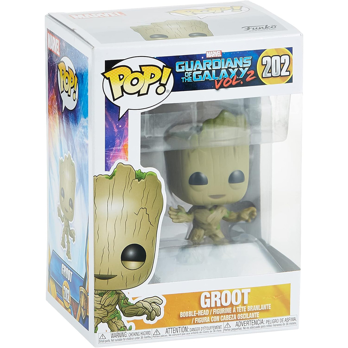 Action Figure Baby Groot: Guardi&otilde;es Da Gal&aacute;xia Vol. 2 - Escala 1/6 Hot