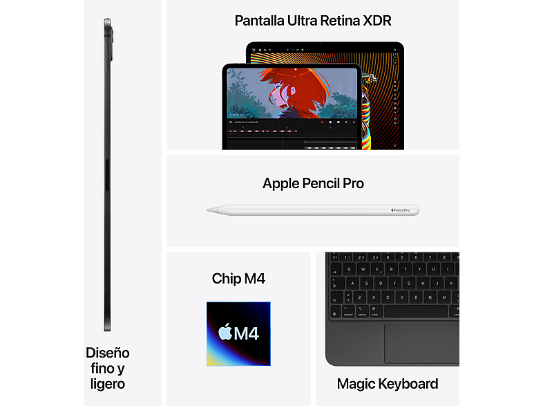 APPLE MNXD3TY/A, 128 GB, Gris espacial, 11 