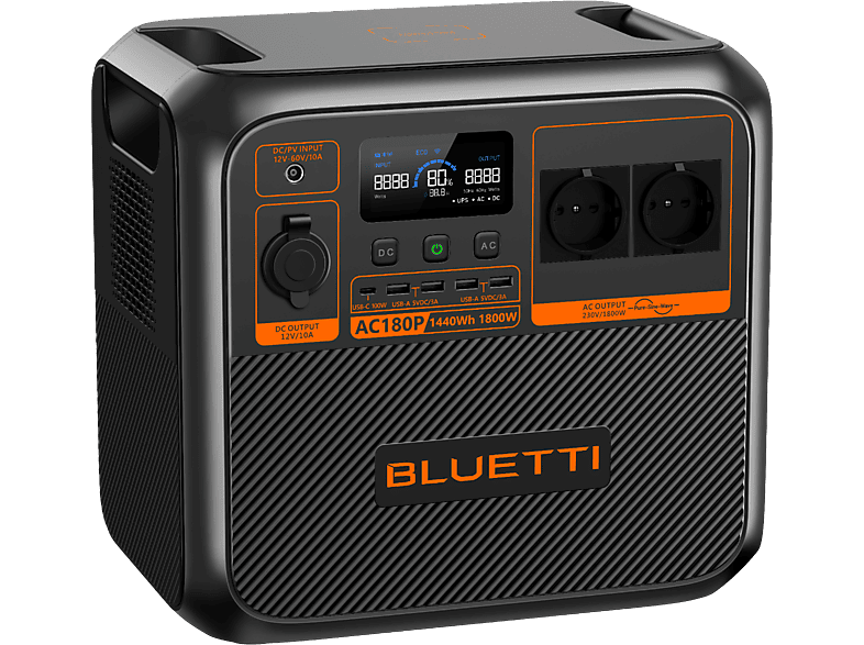 Estación de energía - BLUETTI AC180P,Actualización AC180