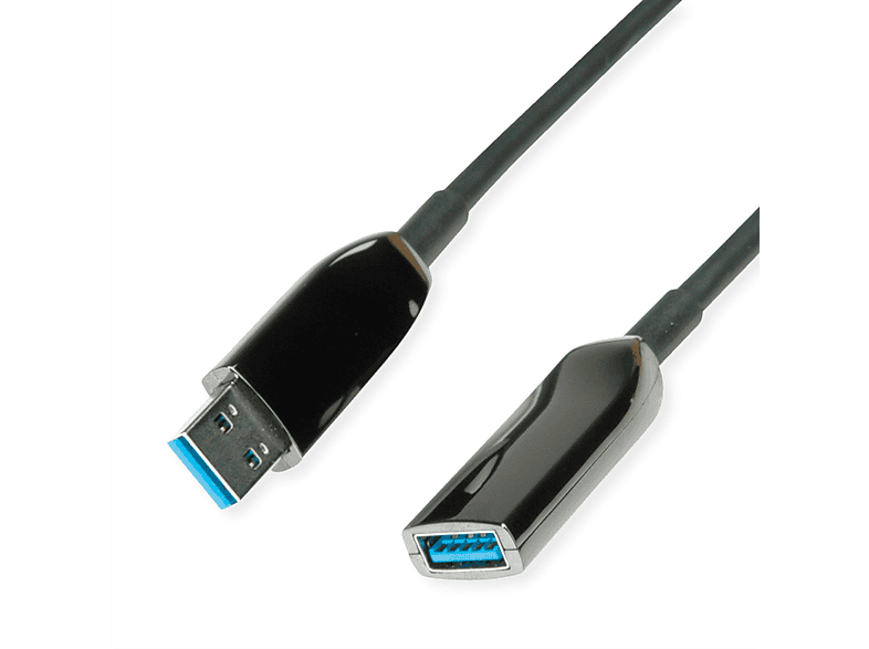 Cavo Di Ricarica USB 2.0 Tipo A - Micro B Maschio-Maschio - Roline - Lunghezza Standard, Colore Nero