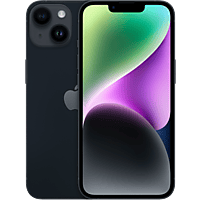 MediaMarkt APPLE iPhone 14 - 128 GB Zwart aanbieding