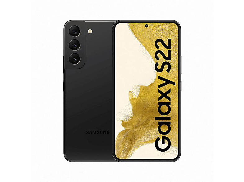 SAMSUNG Galaxy S22 5G Dual-SIM 128 GB schwarz Dual SIM