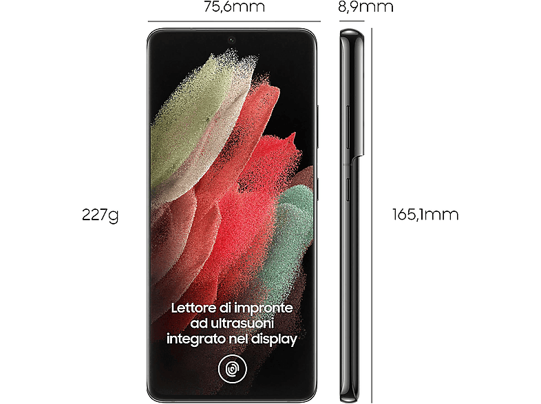 SAMSUNG Galaxy S21 Ultra SM-G998B | 128 GB Zwart 5G | MediaMarkt