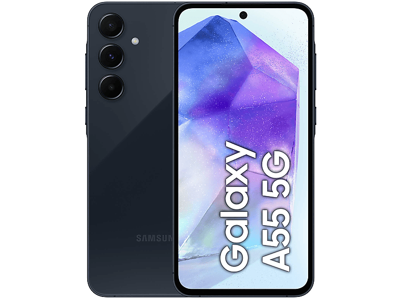 Móvil - SAMSUNG Smartphone Samsung Galaxy A55 8GB/ 256GB/ 6.6"/ 5G/ Negro Eclipse