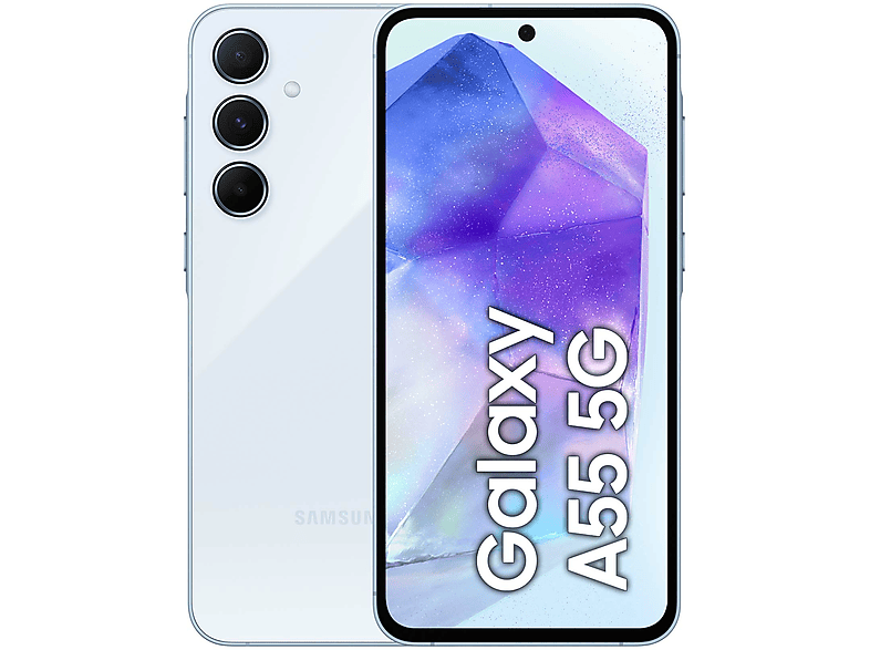 Móvil - SAMSUNG Smartphone Samsung Galaxy A55 8GB/ 256GB/ 6.6"/ 5G/ Azul Cielo