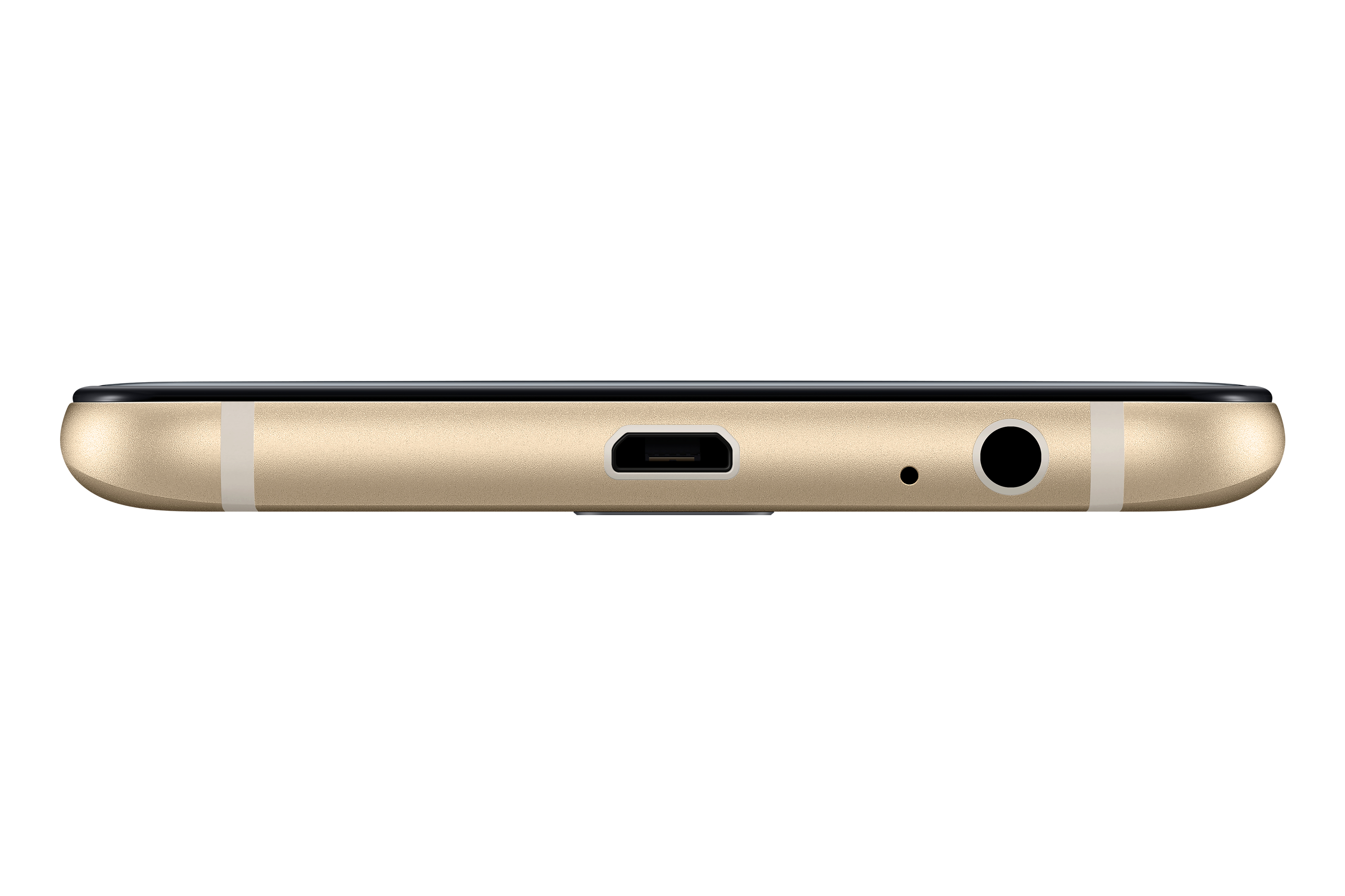 Parte inferiore dello smartphone con porta di ricarica, jack e altoparlante.