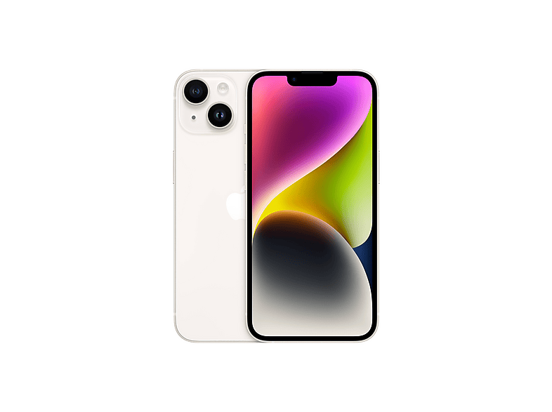 APPLE iPhone 14, Blanco, Móvil iOS, 256 GB, 6 GB RAM, 6,1 