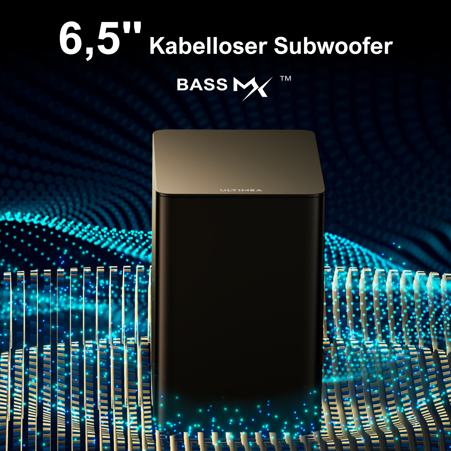 ULTIMEA Poseidon D70 Soundbar met Subwoofer Zwart