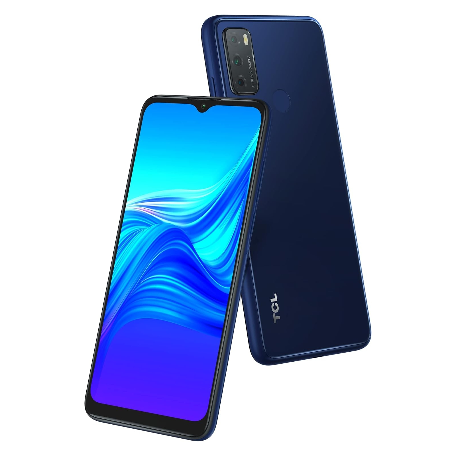 Czarny smartfon, widok z boku, pokazujący krawędź z przyciskami.