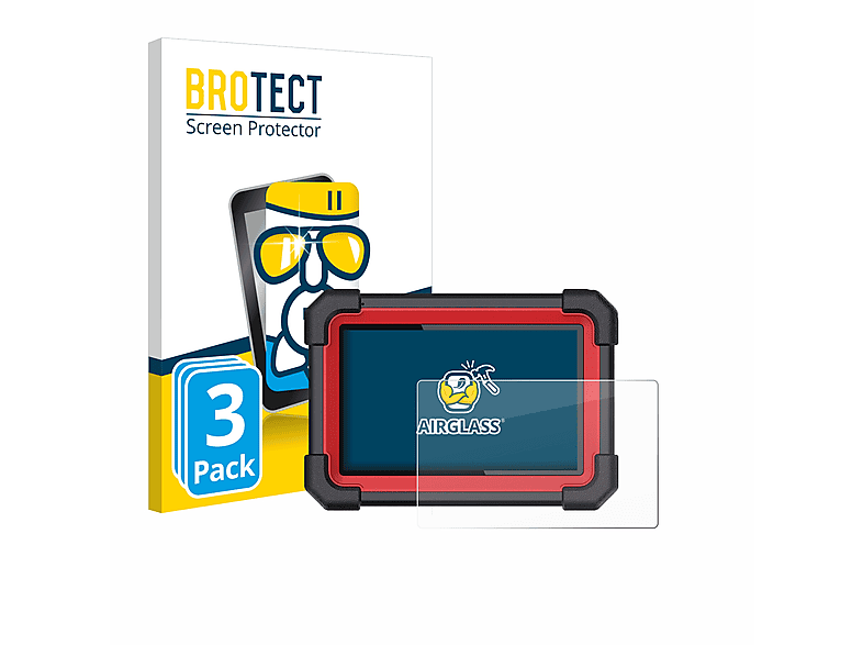 2x pellicola protettiva per Launch X-431 PROS Elite Pro 5 cristallina, anti- impronta
