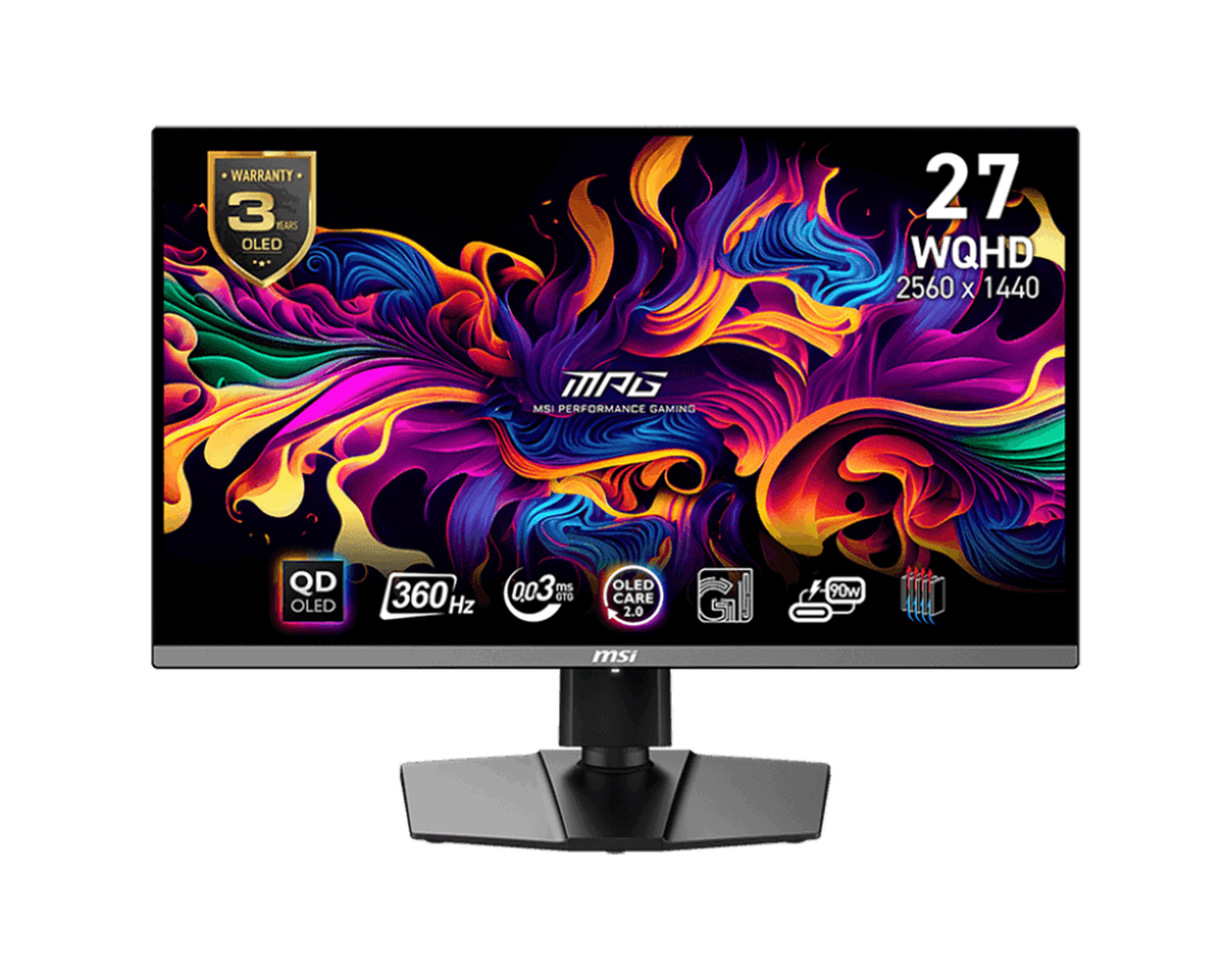 Gaming-monitor MSI MPG 271QRX QD-OLED Czarny