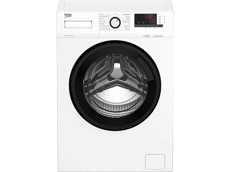 Lavadora carga frontal - BEKO WRA 7615 XW