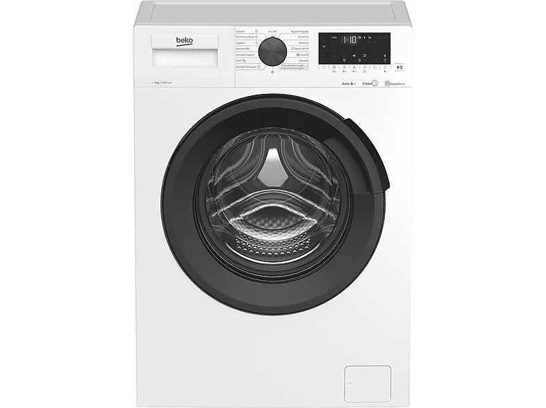 Lavadora carga frontal - BEKO WRA 9714 XW DR