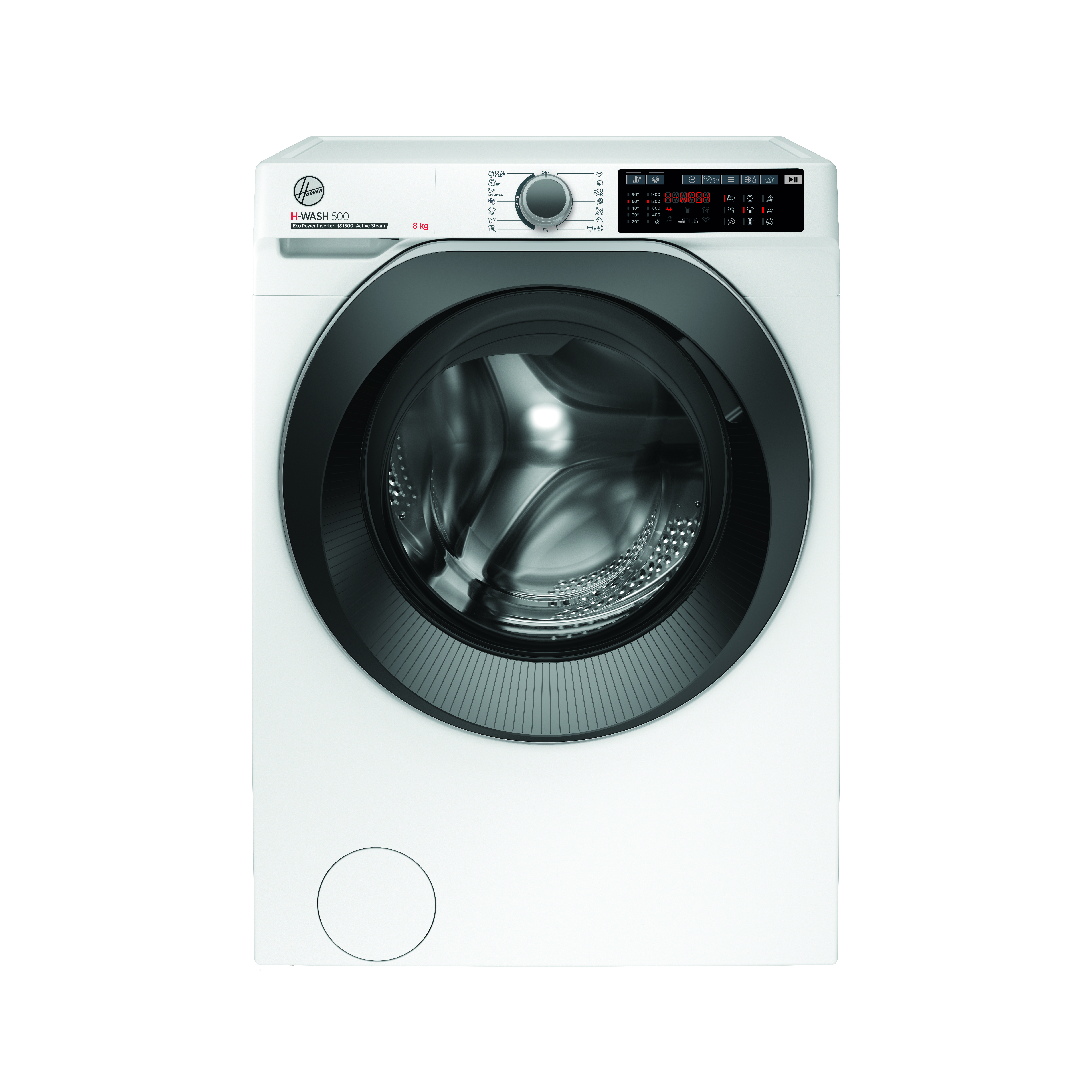 HOOVER HWQ 58AMBS/1-S H-WASH 500 Waschmaschine (8 kg, 1451 U/Min., A)