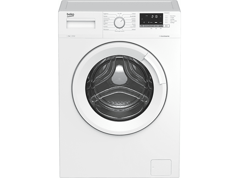 Lavadora carga frontal - BEKO WUX81232WI