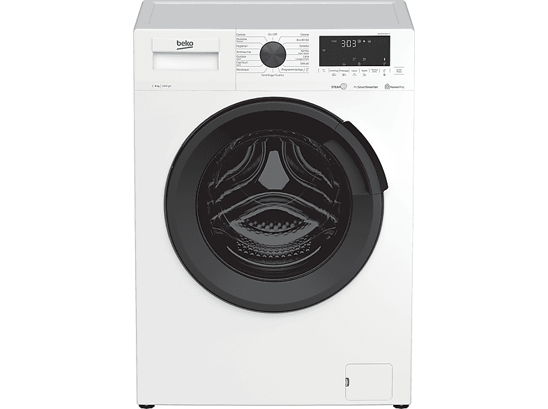 Lavadora carga frontal - BEKO WUX81436AI-IT