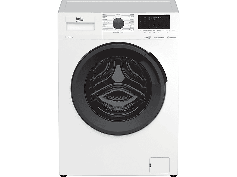 Lavadora carga frontal - BEKO WTX91436AI-IT