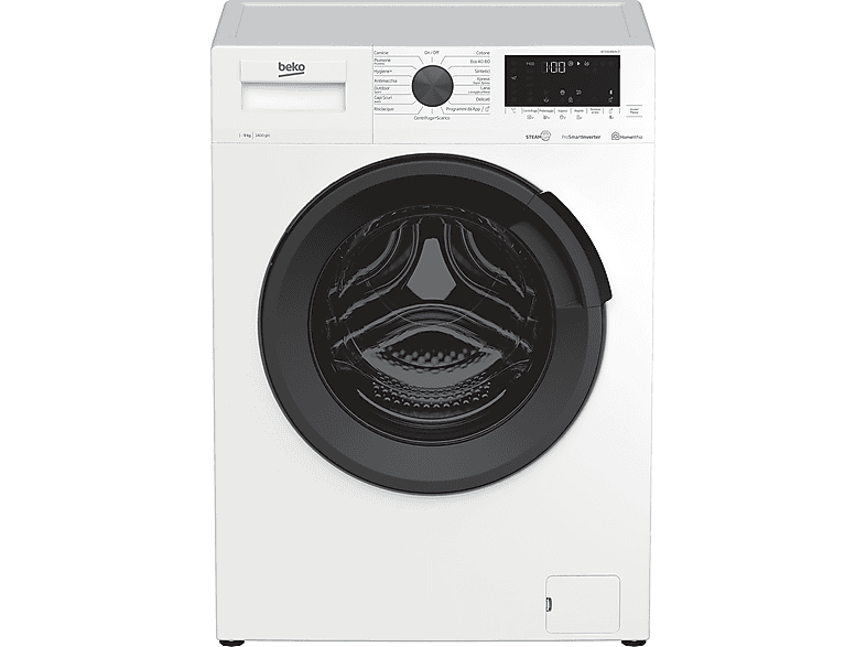 Lavadora carga frontal - BEKO WTX91486AI-IT