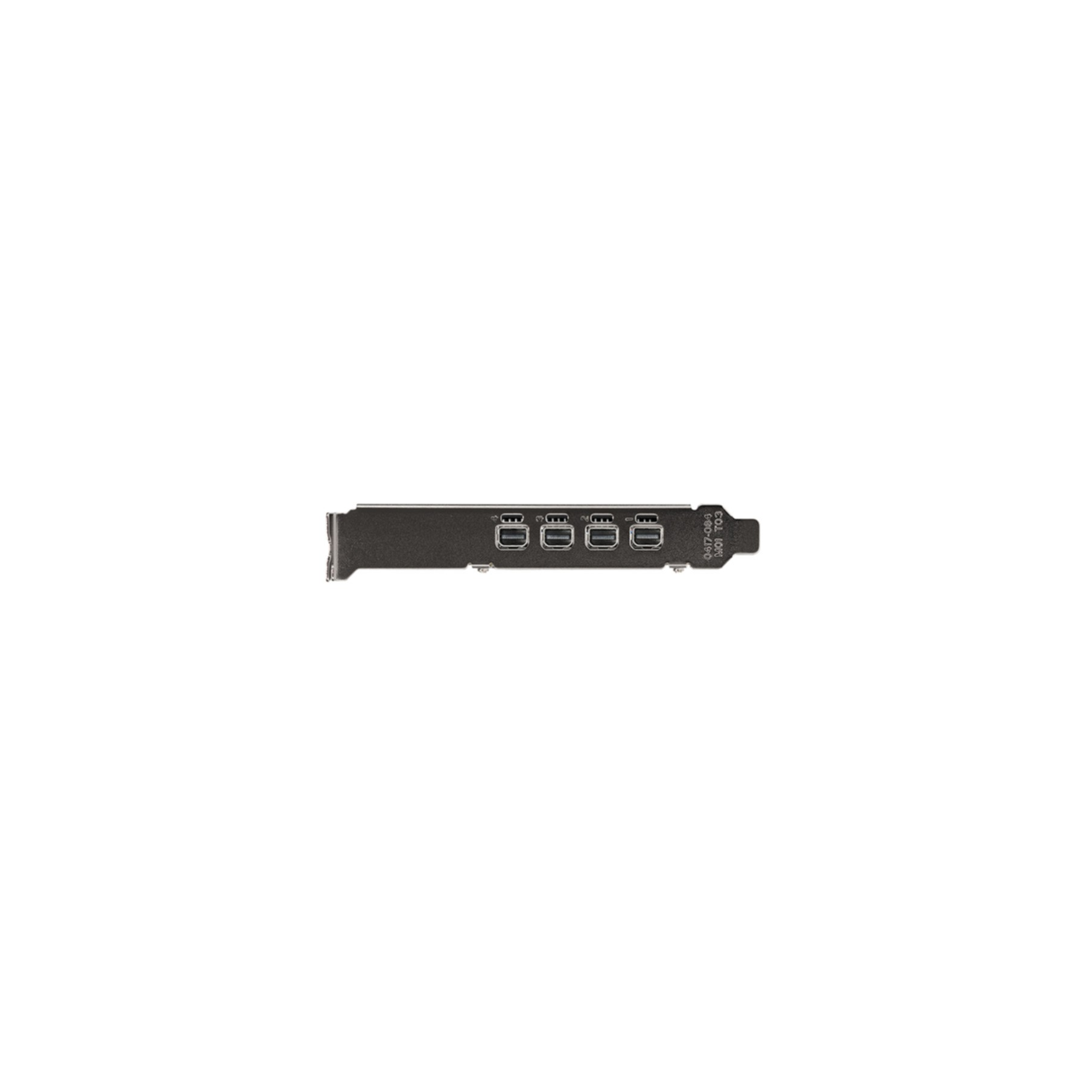 Scheda di espansione nera con quattro porte USB.